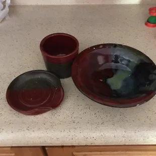 I made these three items during my class