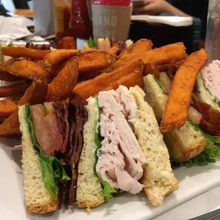 Classic Turkey Club Sandwich