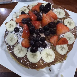 Gluten-Free Strawberry Banana Pancake