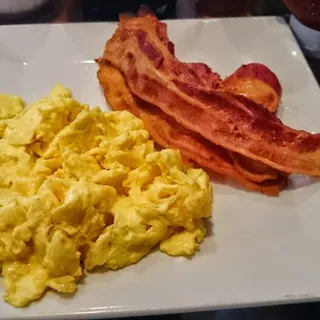 2 Eggs and Bacon Combo