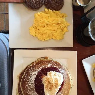 2 Eggs and Sausage Combo