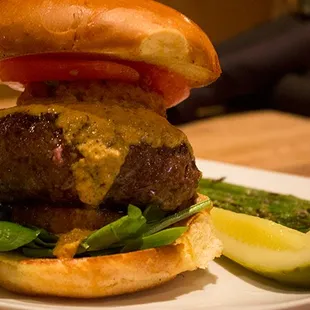 Shrimp and Grits Burger