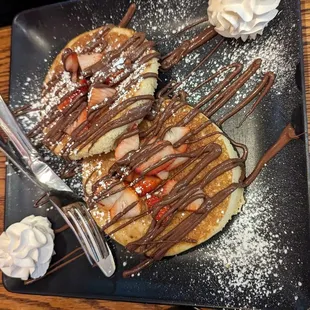 Nutella pancakes