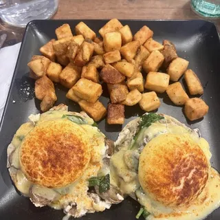 Eggs Flourentine