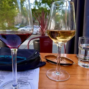 Wine outside