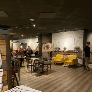 Inside front entrance