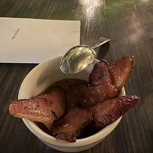 Candied bacon