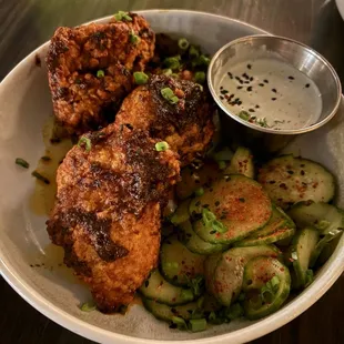 Korean fried chicken