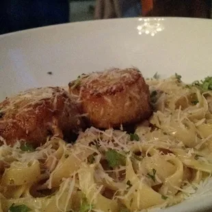 Scallop Carbonara