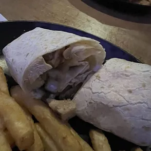 Smothered Chicken Wrap