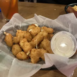 CHEESE CURDS with Ranch