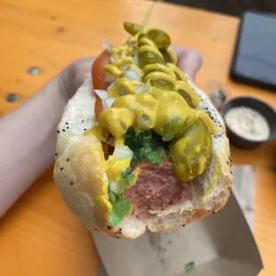 Chicago-Style Hotdog