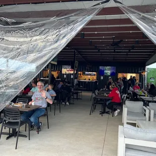 Covered patio