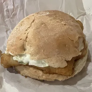 Fresh Perch Sandwich