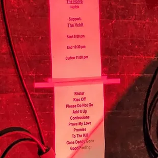 Setlist #violentfemmes