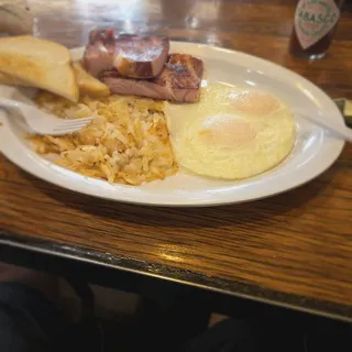 2 by 4 Breakfast Plate