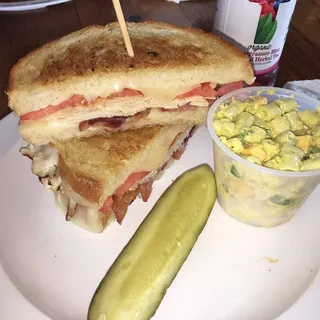 Grilled Turkey Club Lunch