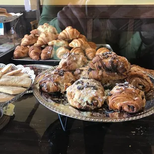 Morning bums and croissants