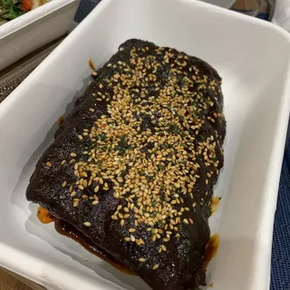 JASMINE TEA-SMOKED BBQ BABY BACK RIBS