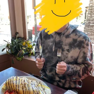 Strawberry Nutella Crêpe