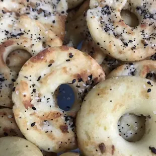Keto everything bagels