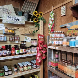 Lots of items Made in Oklahoma!