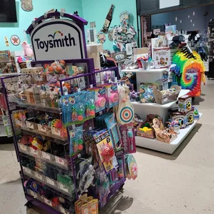 Two more rooms of toys, games, souvenirs and puzzles- they seem to add more each year!