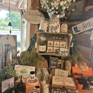 Large supply of home and garden gifts