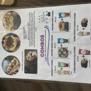 Menu part 1