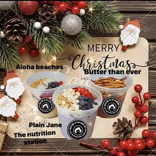 Come check out our protein bowls