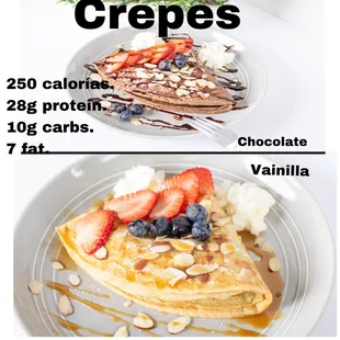 Protein crepe