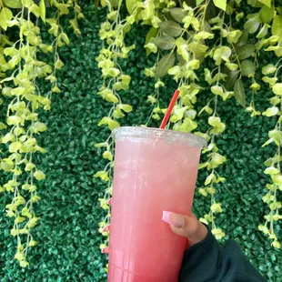 Pink Starburst Lit Tea