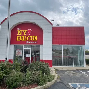 the front of the store