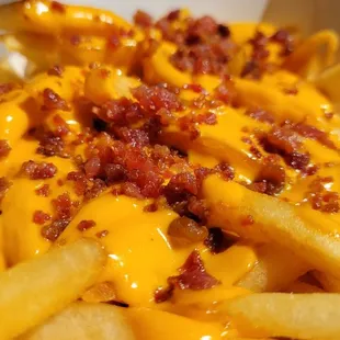 Close up of fries