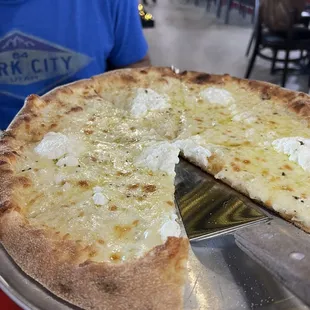 12" White Pizza