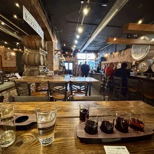 Chardonnay and meritage were good. Others rough.