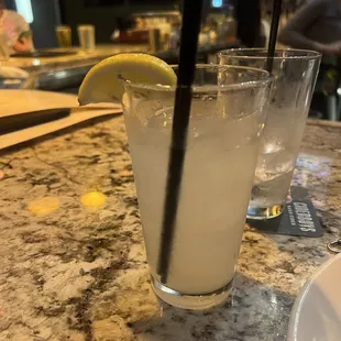 Bartenders homemade lemonade