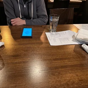 Having drinks with friends