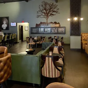 New seating options.