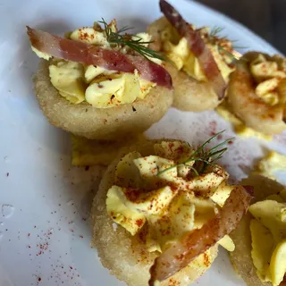 FRIED DEVILED EGGS