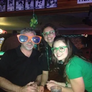 Thanks for takin care of us and showin us a good time...hope to c u soon leprechaun! We will be back...