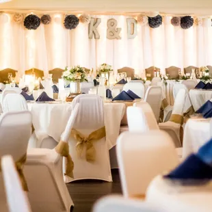 Great venue for a wedding reception overlooking the golf course