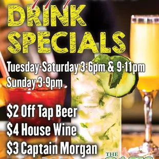 Join us for Happy Hour!