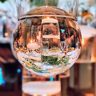 Lensball photo of our table  IG: @ammysalamii