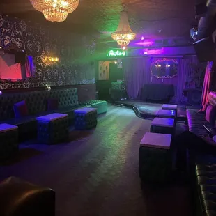 Empty main area