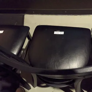Uncomfortable seats are the first few rows