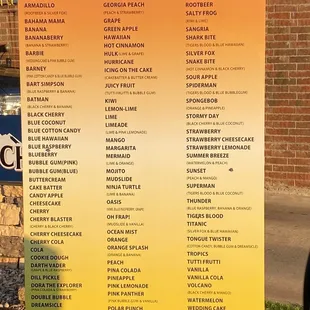  a sign for shaved ice