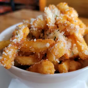 Garlic Parmesan Rosemary Fries