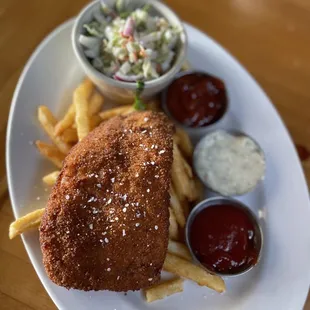 Panko Crusted Fish &amp; Chips