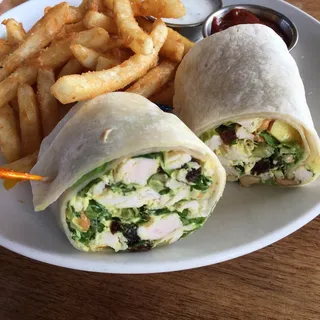 Chicken Curry Salad Wrap